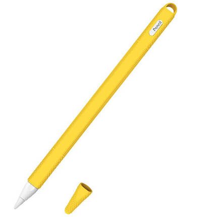 Чохол TPU Goojodoq Hybrid Ear для стилуса Apple Pencil 2 Yellow, фото 2