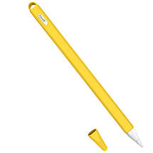 Чохол TPU Goojodoq Hybrid Ear для стилуса Apple Pencil 2 Yellow, фото 2