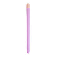 Чехол TPU Goojodoq Matt 2 Golor для стилуса Apple Pencil 2 Violet/Pink