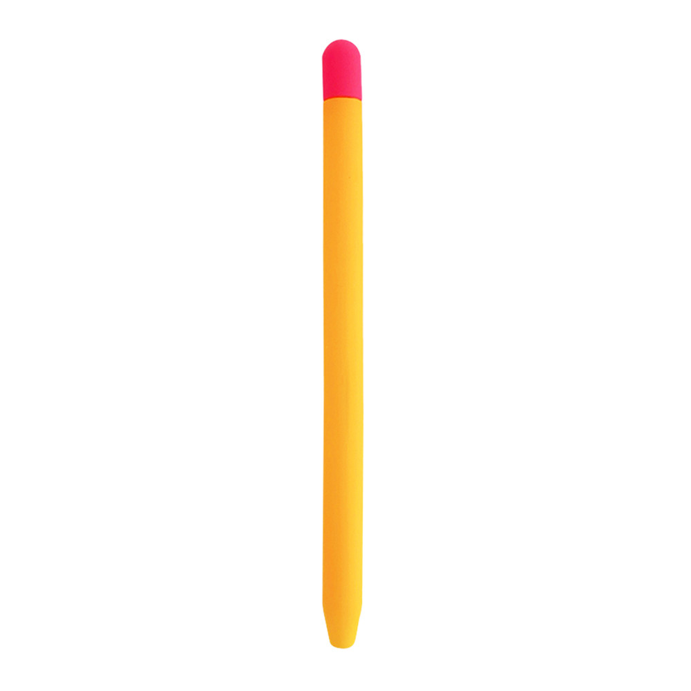 Чохол TPU Goojodoq Matt 2 Golor для стилуса Apple Pencil 2 Yellow/Pink