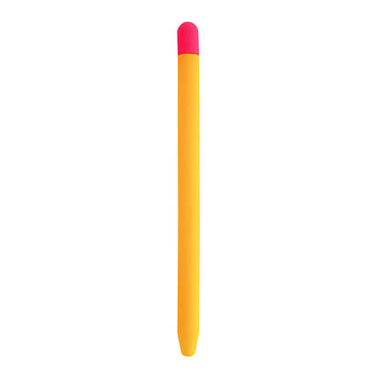 Чохол TPU Goojodoq Matt 2 Golor для стилуса Apple Pencil 2 Yellow/Pink, фото 2