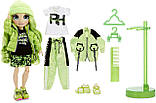 УЦІНКА! Зелена лялька Rainbow High Jade Hunter Green Clothes Fashion Doll — Рейнбоу Хай Джейд Хантер 569664 Оригінал, фото 4
