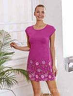 Ночная сорочка для девочки детская Baykar Турция ночнушки, ночные рубашки для девочек розовая Арт 9291-349