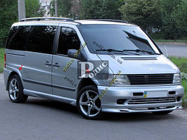 Накладки на арки Mercedes Vito W638 1996-2003 (4/6 частин) (склопластик) "Orticar"
