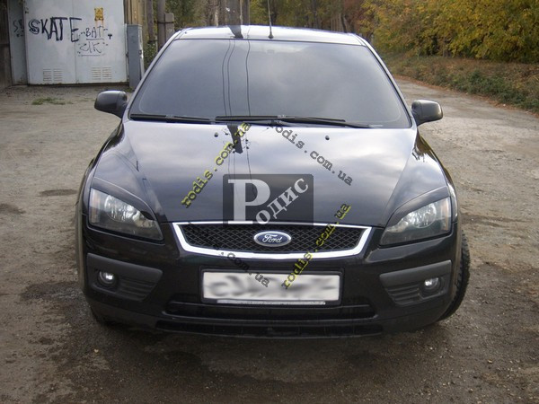 Реснички на фары Ford Focus 2004-2008 "До рестайлинг" "Orticar"
