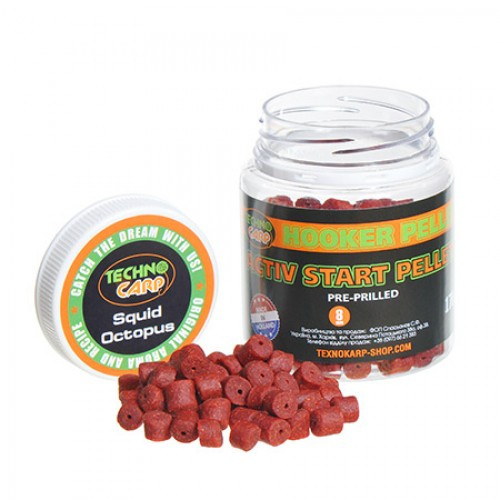 Пеллетс TechnoСarp Activ Start Pellets Squid Octopus 170г