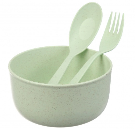 Набір еко посуду 68-185, м'ятний, фото 1