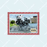 Київ - магніт на холодильник вініл 95х70 (Майдан), фото 4