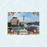 Київ - магніт на холодильник вініл 95х70 (Майдан), фото 7