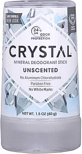 Crystal Deodorant Stick Натуральний дезодорант кристал з калієвих квасців, 40 г