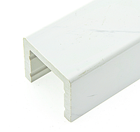 Борт для душового піддону, білий (ФС801) 50х60 мм. довжиною 2000 м \ п