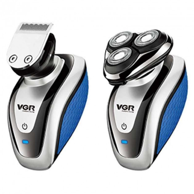 Чоловіча електробритва VGR V-300 USB ⁇ акумуляторна машинка для гоління та стриження