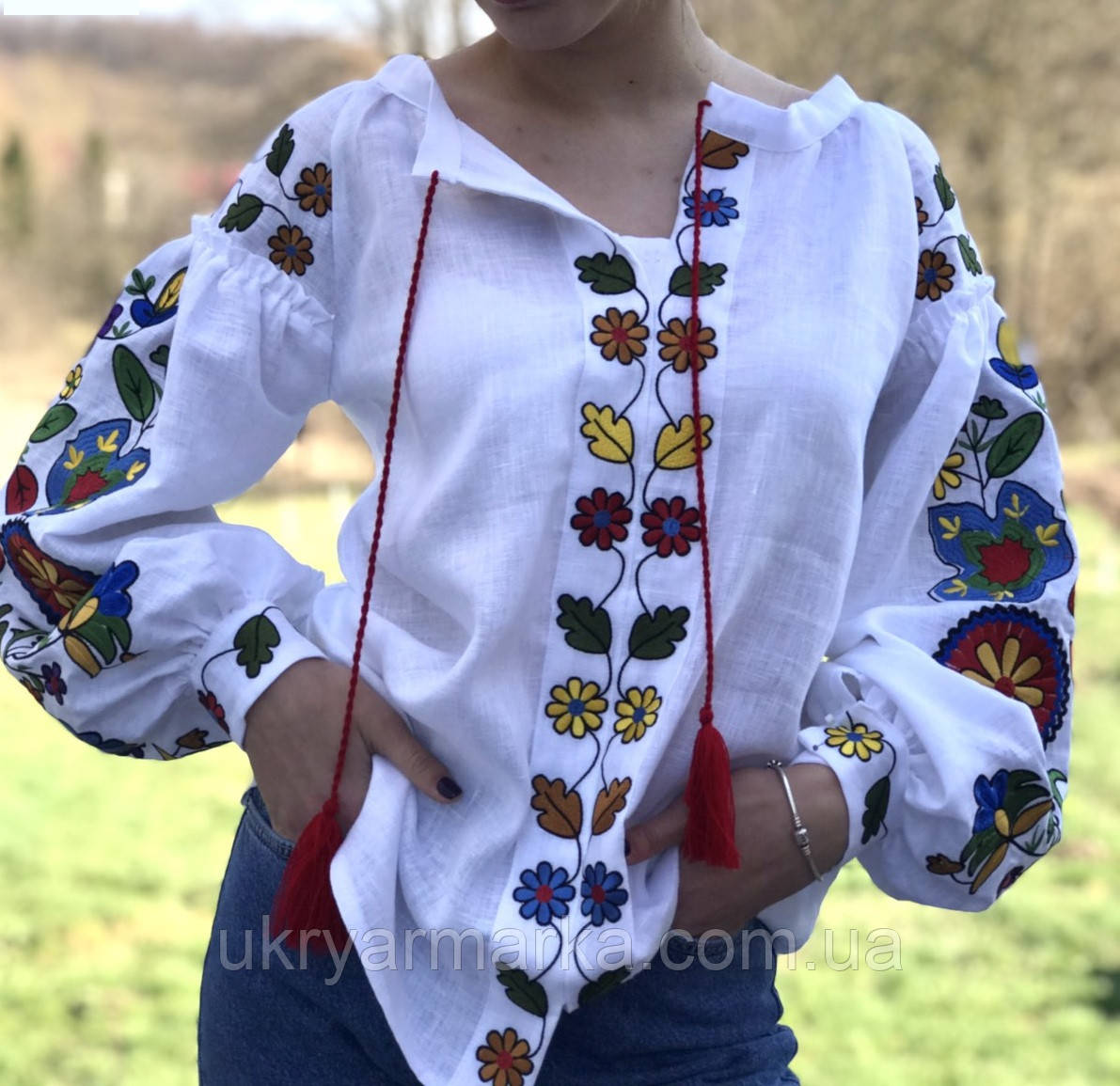 Жіноча сорочка вишиванка -Кокетка люкс