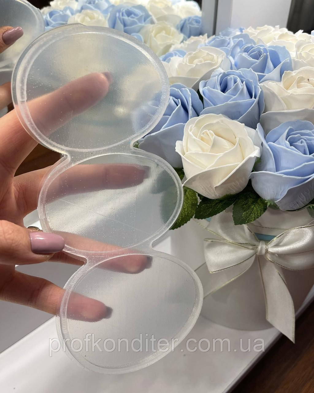 ЕКСКЛЮЗИВ! Силіконовий Молд для морозива і шоколаду "Великодні яйця за 8см", фото 1