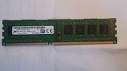 4GB DDR3 1600MHz Micron PC3L 12800U 1Rx8 RAM Оперативна пам'ять