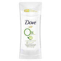 Dove Deodorant Stick Cucumber + Green Tea Zero Aluminium дезодорант с маслом ШИ, алоэ, ромашкой 74 гр