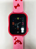 Smart Baby Watch A32 Дитячий розумний годинник pink, фото 3