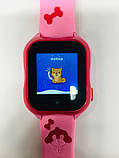 Smart Baby Watch A32 Дитячий розумний годинник pink, фото 5