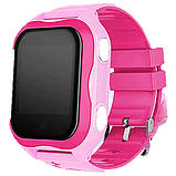 Smart Baby Watch A32 Дитячий розумний годинник pink, фото 4