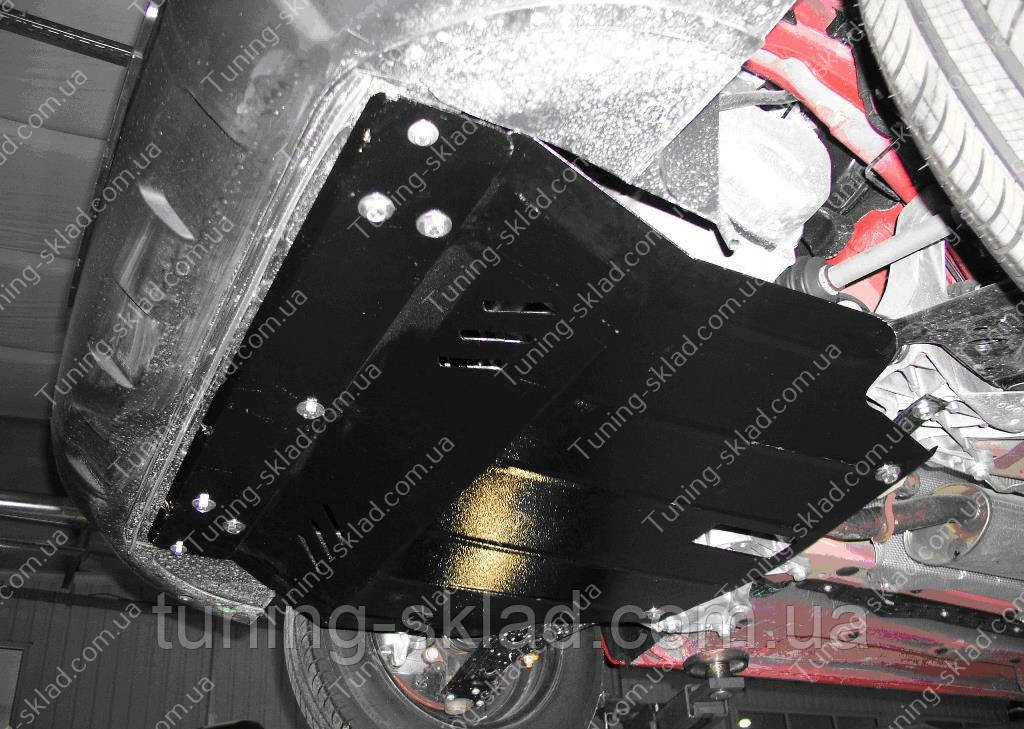 Защита двигателя Фиат Фиорино Кубо (стальная защита поддона картера Fiat Fiorino Qubo) - фото 1 - id-p76178396