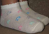 Носки детские укороченные хлопковые Bross сеточка, фото 2