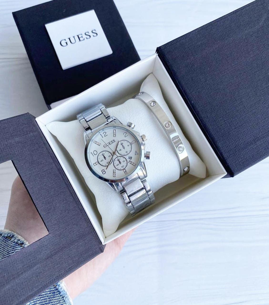 Жіночі годинники GUESS опт дроп (люкс копія)