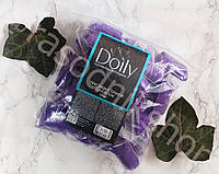 Трусики стринги одноразовые женские для процедур, фиолетовые, Doily, 50 штук в упаковке