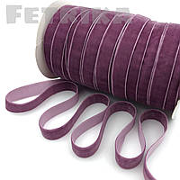 Оксамитова стрічка 1,5 см, бузкова