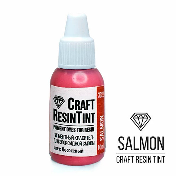 Барвник Крафтсмен CraftResinTint "Лососевий" пігмент для смоли і полімерів, уп. 10 мл Для Resin Art