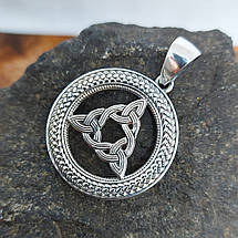 Вузол Бригіт, оберіг, талісман скандинавський, кулон, підвіс, амулет, фото 4