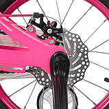 Дитячий двоколісний велосипед Profi LMG18203 Infinity (crimson/pink), фото 2
