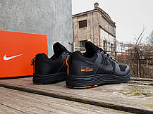 Чоловічі кросівки Nike Zoom Shield Structure 15 Black Orange чорні з помаранчевим, фото 6