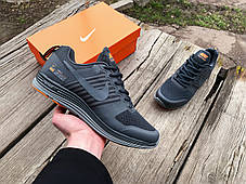 Чоловічі кросівки Nike Zoom Shield Structure 15 Grey Orange сірі з помаранчевим, фото 4