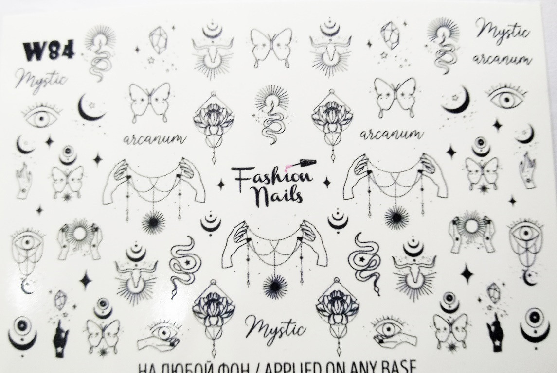 Слайдер для дизайну на нігтях Fashion Nails/KSM W84