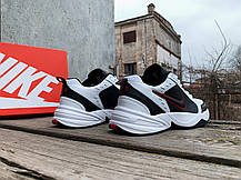 Чоловічі кросівки Nike Air Monarch IV White Black білі з чорним, фото 6