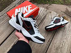 Чоловічі кросівки Nike Air Monarch IV White Black білі з чорним, фото 4