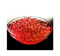 Шарики орбиз 50000 шт. красного цвета (гидрогелевые шарики)