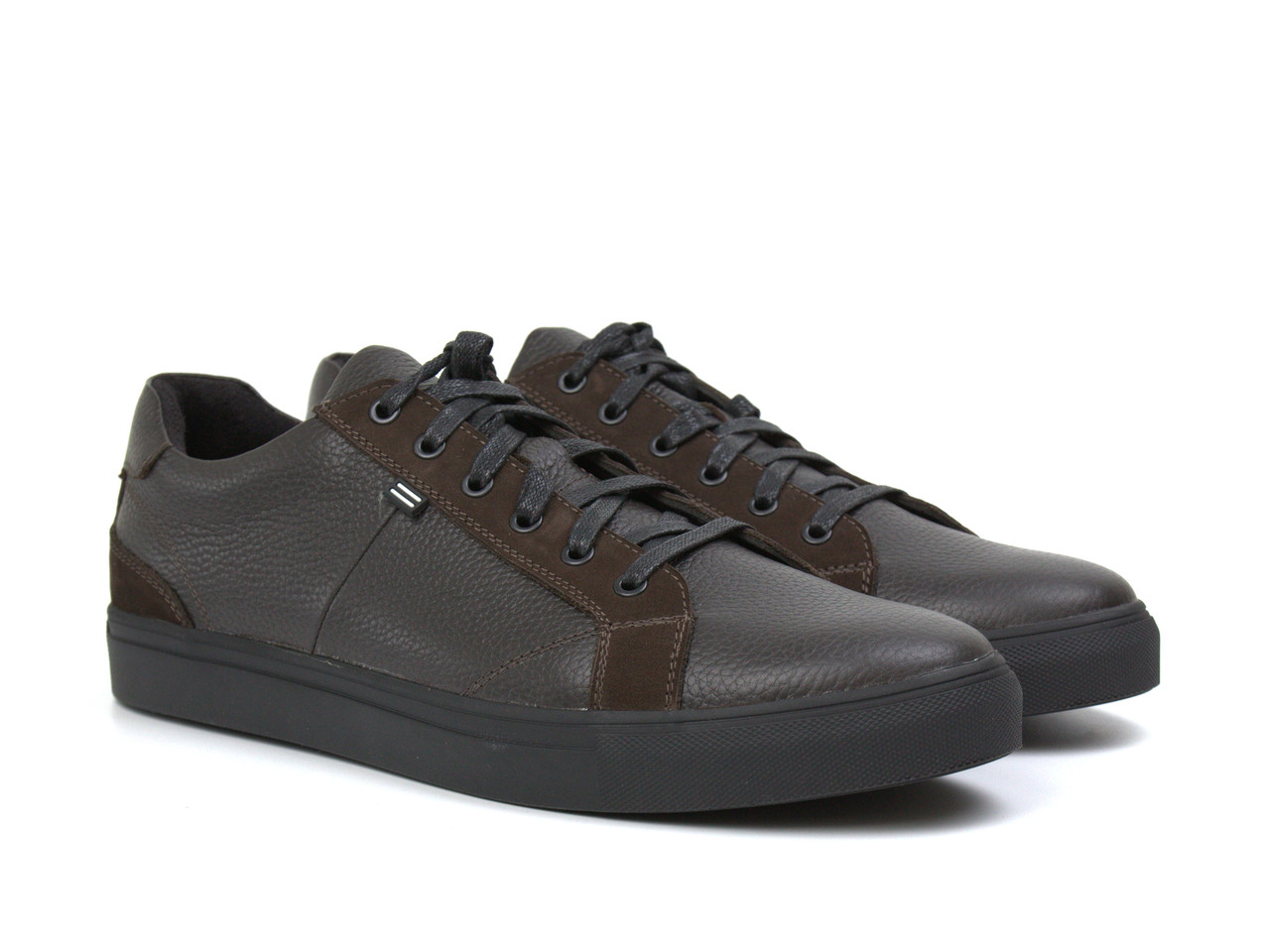 Коричневые кеды кроссовки кожаные мужская обувь демисезонная Rosso Avangard Puran Brown Floto TPR