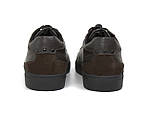 Коричневые кеды кроссовки кожаные мужская обувь больших размеров Rosso Avangard Puran Brown Floto TPR BS, фото 5