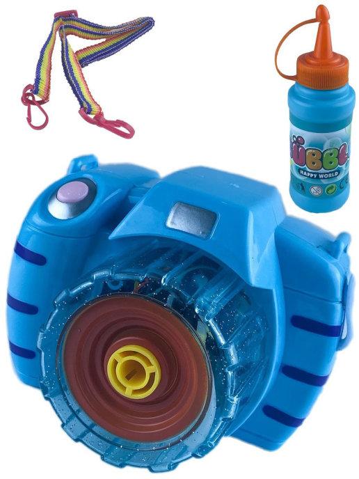 Дитячий фотоапарат з мильними бульбашками BUBBLE CAMERA 889