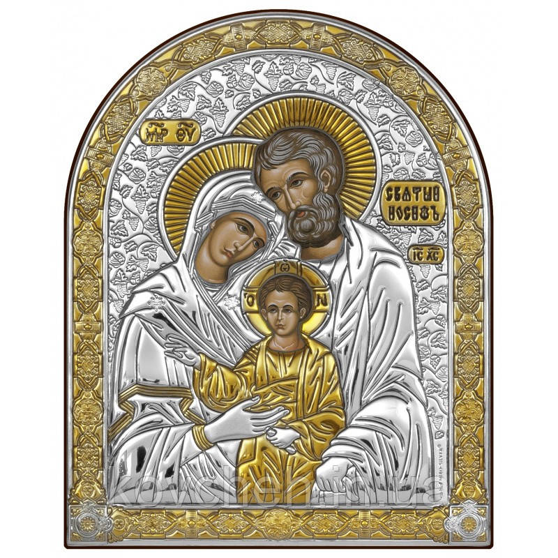 Грецька ікона " Святе сімейство 6,7 x 8,3