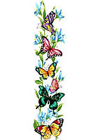 Канва с рисунком вышивка крестом Бабочки