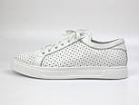 Білі жіночі кросівки літнє взуття перфорована Rosso Avangard Pura White Perf EVA, фото 2