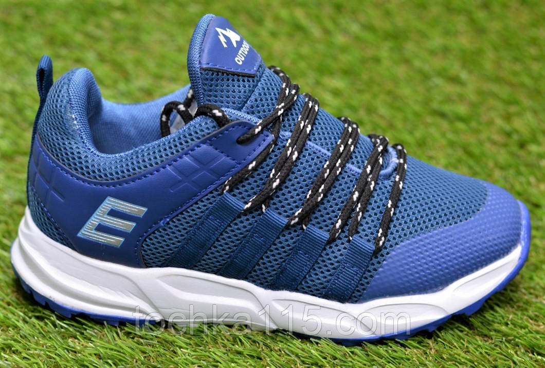 Кросівки дитячі аналог Adidas Runner Blue адідас раннер синій р33-36
