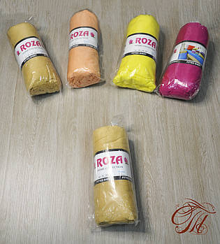 Простирадло на гумці Ранфорс Roza Золото 160х200+20 см