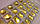Стрази пришивні Космик (ломаний ромб) 14 х 17 мм Citrine (жовтий), скло, фото 4