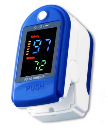 Пульсоксиметр Fingertip Pulse Oximeter ABC, фото 2