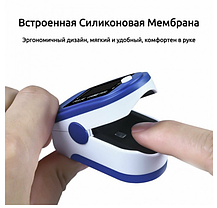 Пульсоксиметр Fingertip Pulse Oximeter ABC, фото 3