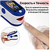 Пульсоксиметр Fingertip Pulse Oximeter ABC, фото 3