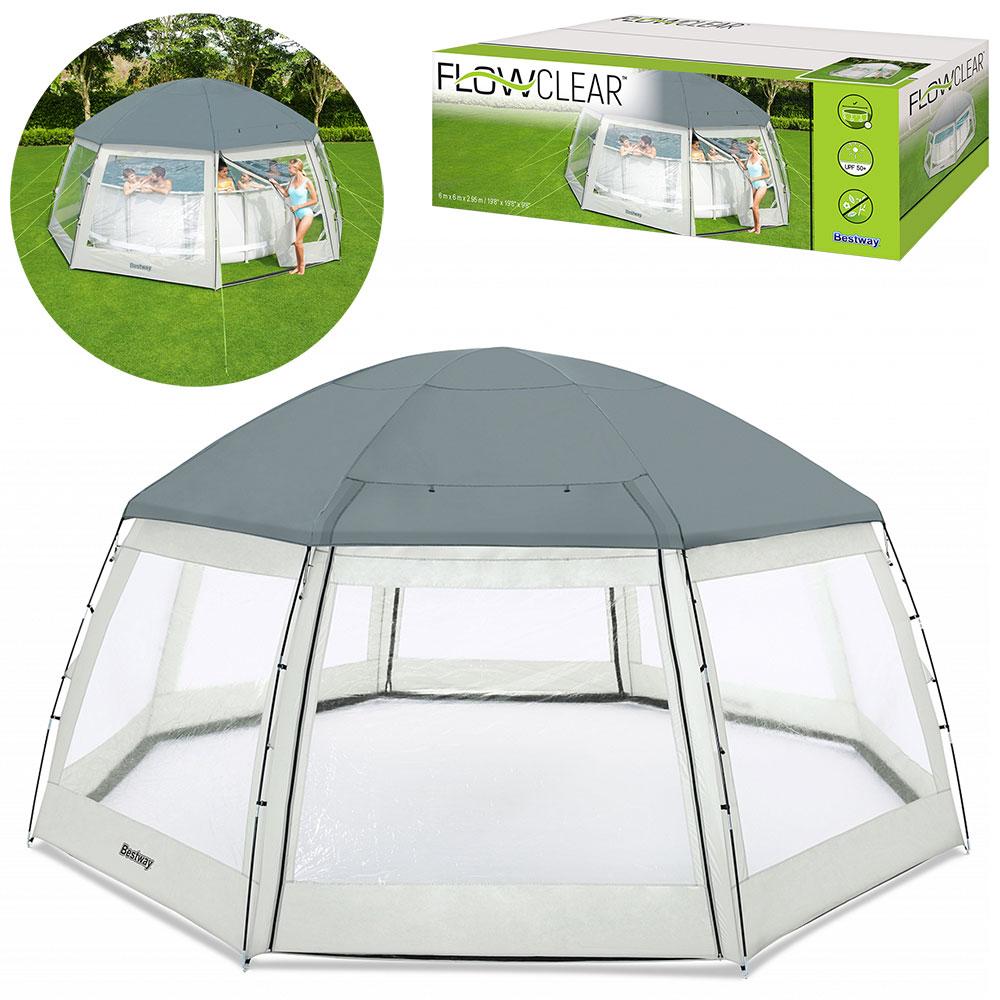 Купол Bestway 58612 на басейн 600 х 600 х 295 см